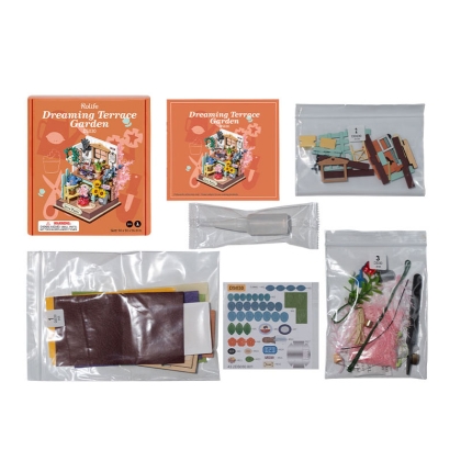 Robotime DIY Model Kit - Dreaming Terrace Garden