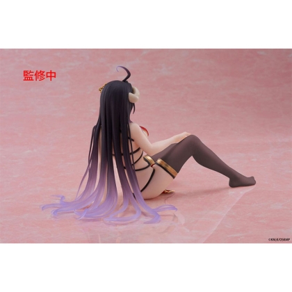 PRE-ORDER: Overlord PVC Statue Desktop Cute Figure Albedo Chinese Dress Ver. Renewal 13 cm