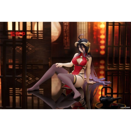PRE-ORDER: Overlord PVC Statue Desktop Cute Figure Albedo Chinese Dress Ver. Renewal 13 cm