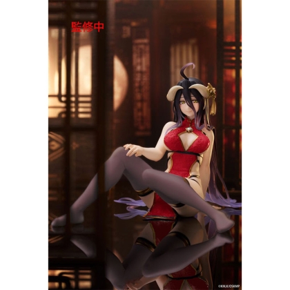 PRE-ORDER: Overlord PVC Statue Desktop Cute Figure Albedo Chinese Dress Ver. Renewal 13 cm