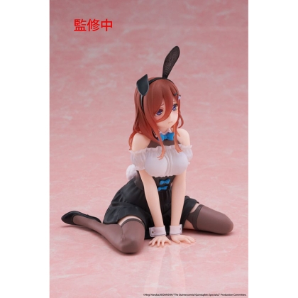 The Quintessential Quintuplets 3 Колекционерска Фигурка - Desktop Cute Figure Miku Nakano (Bunny Ver.)