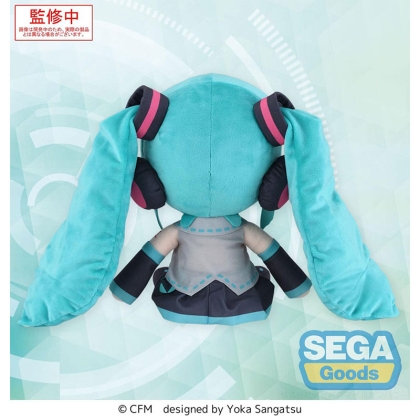 PRE-ORDER: Character Vocal Series 01Hatsune Miku Fuwa Petit Плюшена Играчка - Hatsune Miku L 27 cm