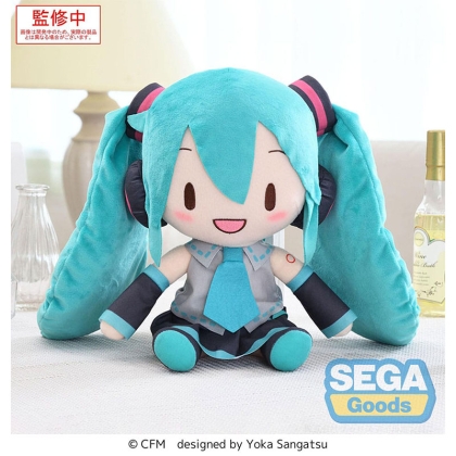PRE-ORDER: Character Vocal Series 01Hatsune Miku Fuwa Petit Плюшена Играчка - Hatsune Miku L 27 cm