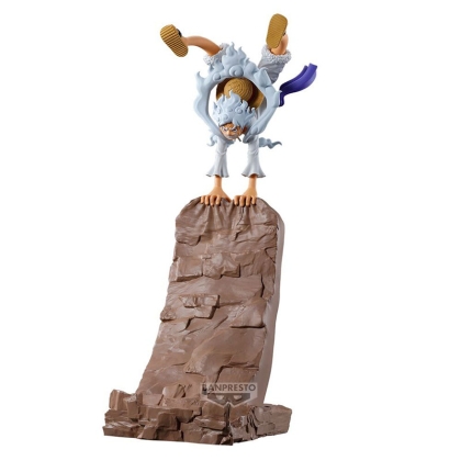 One Piece Gear 5 Monkey D. Luffy Support figure 14cm