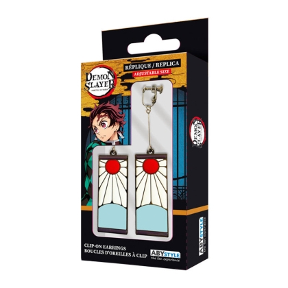 Demon Slayer: Kimetsu No Yaiba Earrings - Tanjiro Kamado