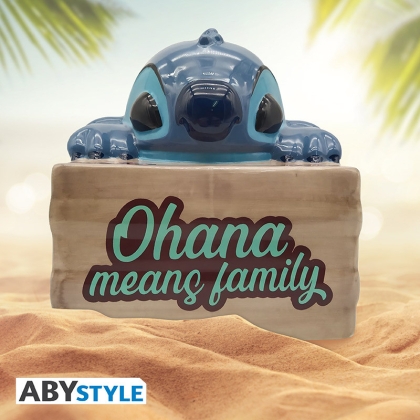 DISNEY - Cookie Jar - Lilo & Stitch - "Ohana"