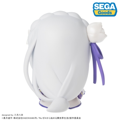  "Re:ZERO -Starting Life in Another World-" Fuwa Petit Chibi Figure - Emilia