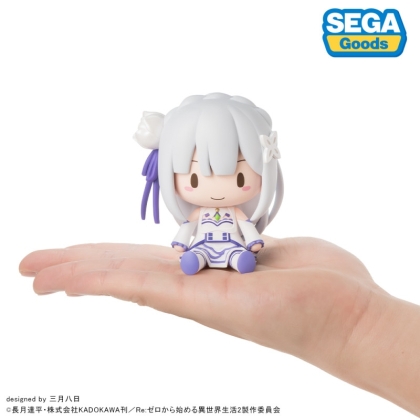  "Re:ZERO -Starting Life in Another World-" Fuwa Petit Chibi Figure - Emilia