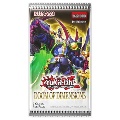 PRE-ORDER: Yu-Gi-Oh! TCG Doom of Dimensions - Бустер Пакет