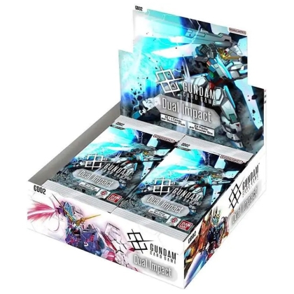 PRE-ORDER: Gundam Card Game Booster Display Dual Impact GD02 - 24 Packs
