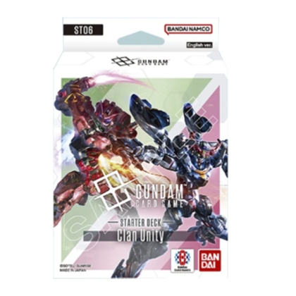 PRE-ORDER: Gundam Card Game - Starter Deck ST06 Clan Unity