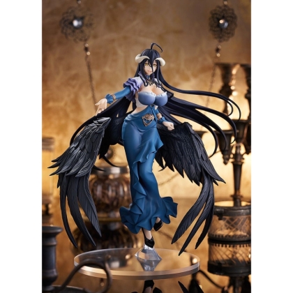 OVERLORD POP UP PARADE SP Колекционерска Фигурка - Albedo: Jet Black Dress Ver.