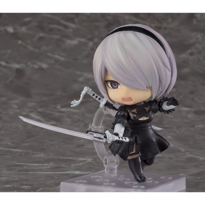 PRE-ORDER: NieR:Automata Nendoroid Екшън Фигурка - 2B (YoRHa No.2 Type B) 10 cm