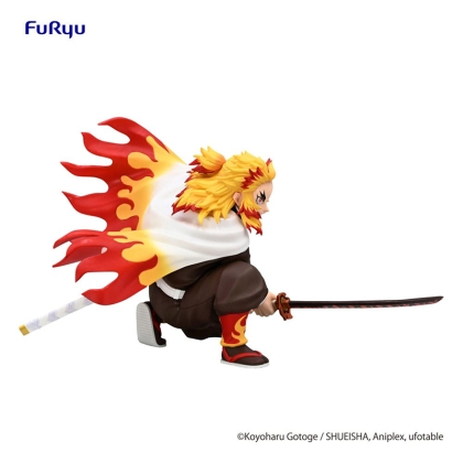 PRE-ORDER: Demon Slayer: Kimetsu no Yaiba Noodle Stopper Колекционерска Фигурка - Rengoku Kyojuro Battle Ver. 10 cm