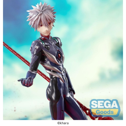 PRE-ORDER: Evangelion: 3.0+1.0 Thrice Upon a Time Luminasta Колекционерска Фигурка - Kaworu Nagisa x Spear of Longinus 