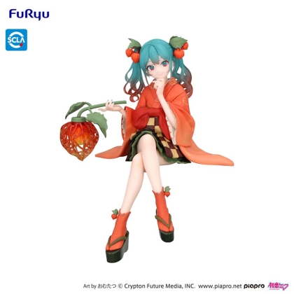 PRE-ORDER: Hatsune Miku Noodle Stopper PVC Statue - Flower Fairy Winter Cherry 15 cm
