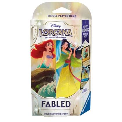 Disney Lorcana TCG Fabled Стартово Тесте - Amber и Sapphire