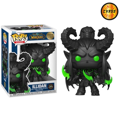 World of Warcraft Funko POP! Колекционерска Фигурка - Illidan CHASE Limited Edition #1101