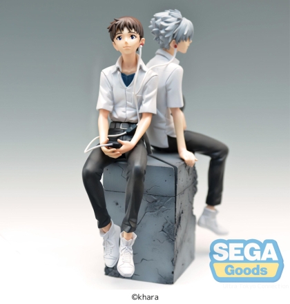 Rebuild of Evangelion Shinji Version Shinji & Kaworu Luminasta Колекционерска Фигурка 17cm
