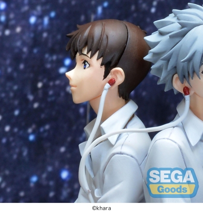 Rebuild of Evangelion Shinji Version Shinji & Kaworu Luminasta Колекционерска Фигурка 17cm