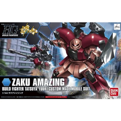 (HGBF) Gundam Model Kit Модел за Сглобяване - Zaku Amazing 1/144