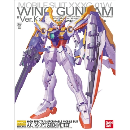 (MG) Gundam Model Kit Модел за Сглобяване - Wing Gundam Ver.Ka 1/100