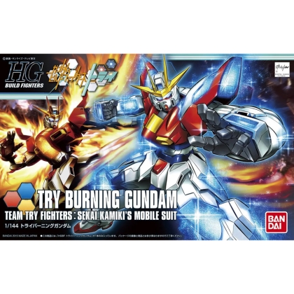 (HGBF) Gundam Model Kit Модел за Сглобяване - Try Burning Gundam 1/144