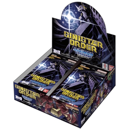 Digimon Card Game - Sinister Order EX10 Бустер Кутия - 24 Бустера