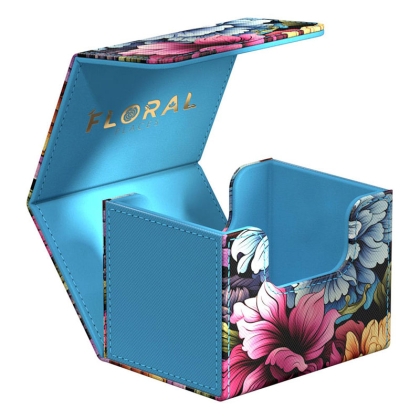 Ultimate Guard Xenoskin "Floral Places" Кутия за Съхранение на 100+ карти - Springbloom Meadow