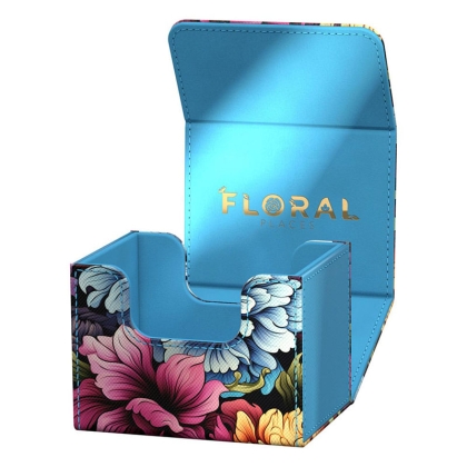 Ultimate Guard Xenoskin "Floral Places" Кутия за Съхранение на 100+ карти - Springbloom Meadow