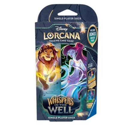 PRE-ORDER: Disney Lorcana TCG Whispers in the Well Стартово Тесте - Simba & Meg