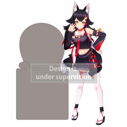 PRE-ORDER: Hololive Production Колекционерска Фигурка - Ookami Mio Hikkake 10cm