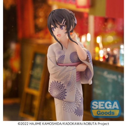 PRE-ORDER: Rascal Does Not Dream of Bunny Girl Senpai Luminasta Колекционерска Фигурка - Mai Sakurajima Yukata