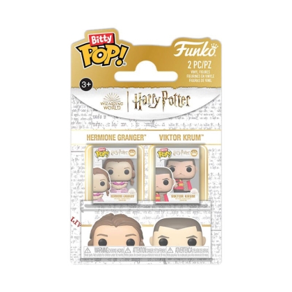 Harry Potter Bitty POP! Комплект Фигурки - Hermione Granger & Viktor Krum