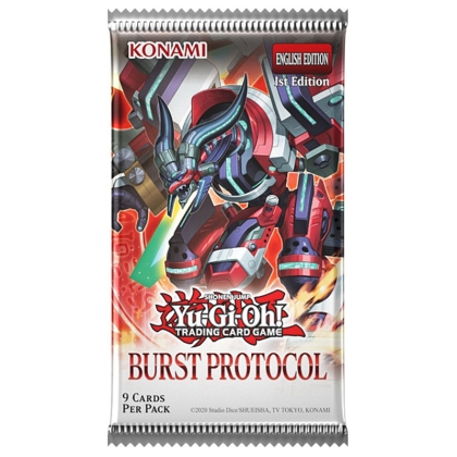PRE-ORDER: Yu-Gi-Oh! TCG  Burst Protocol - Бустер Пакет