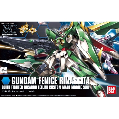 (HGBF) Gundam Model Kit Модел за Сглобяване - Gundam Fenice Rinascita 1/144