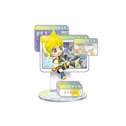 Hatsune Miku Mini Кутийка с Chibi Фигурка - Късметче - Window Figure Collection