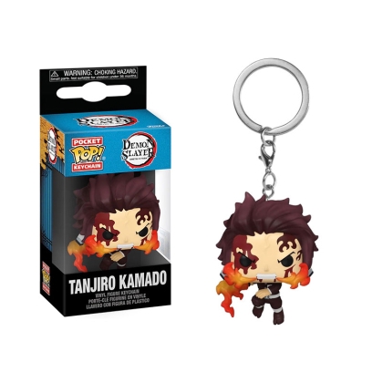 Demon Slayer: Kimetsu No Yaiba Funko POP Ключодържател - Tanjiro Kamado (Dancing Flash)