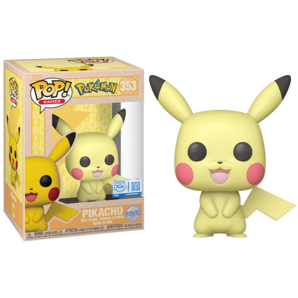 Pokemon Funko POP Vinyl Колекционерска Фигурка - Pikachu (Soft Color) (Special Edition) #353