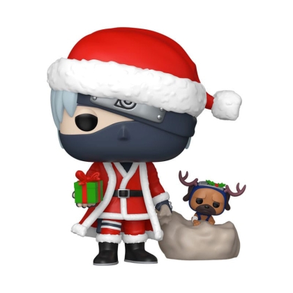 Naruto Shippuden Funko POP! Plus Колекционерска Фигурка - Kakashi Hatake with Pakkun (Holiday) #2050