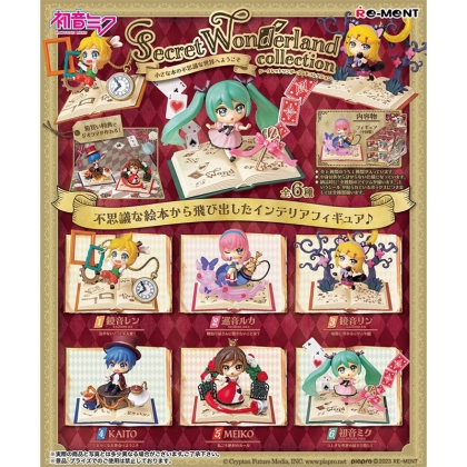 Hatsune Miku Mini Figures 6 cm Secret Wonderland Collection