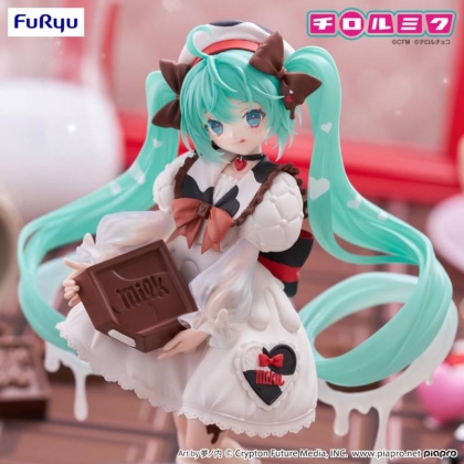 Vocaloid Series Trio-Try-iT Колекционерска Фигурка - Hatsune Miku×TIROL CHOCO Milk ver.-