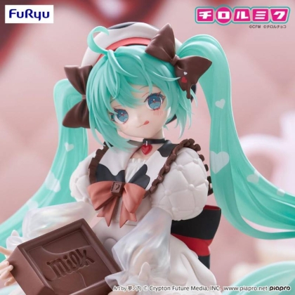 Vocaloid Series Trio-Try-iT Колекционерска Фигурка - Hatsune Miku×TIROL CHOCO Milk ver.-