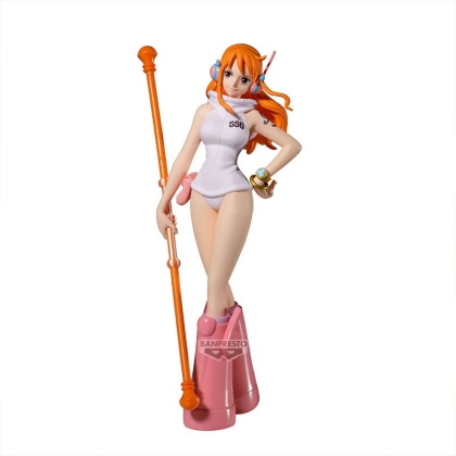 Banpresto One Piece The Shukko Колекционерска Фигурка - Nami (ver.Egghead) (16cm)