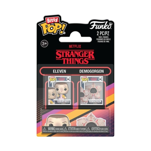 Stranger Things Bitty POP! Комплект Фигурки -  Eleven & Demogorgon