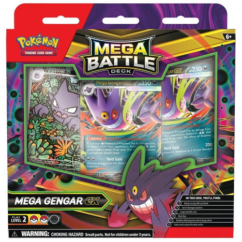 Pokemon TCG October 2025 Battle Decks - Mega Gengar ex Тесте за Игра