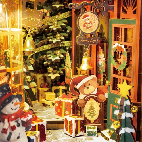 Robotime DIY Модел за Сглобяване - Christmas Street