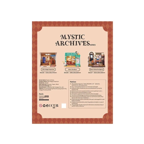 Robotime DIY Model Kit - Alice’s Tea Store