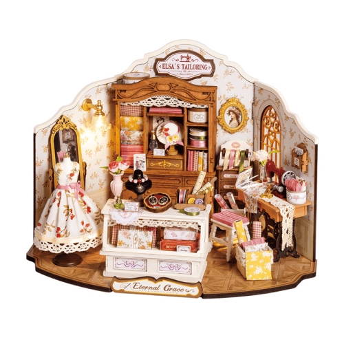 Robotime DIY Модел за Сглобяване - Elsa’s Tailoring