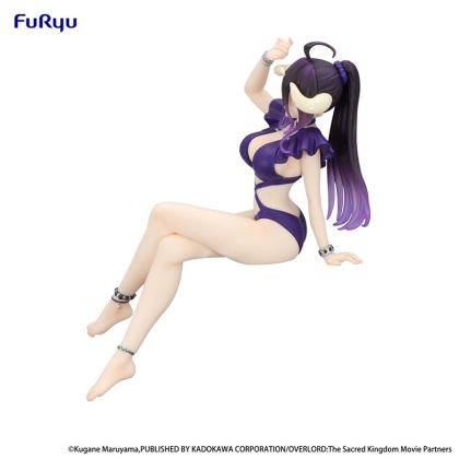 Overlord Noodle Stopper PVC Statue  - Albedo Swimsuit Dark Purple Color Ver. 16 cm